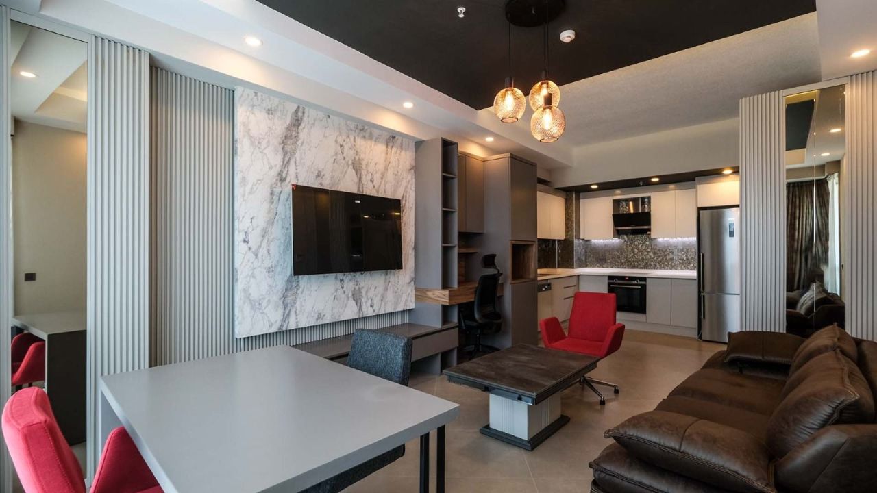 Квартира в Анталии, Турция, 65 м² - фото 18