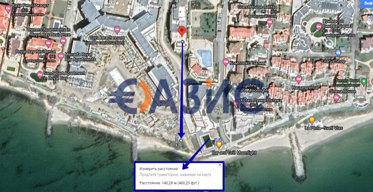 Апартаменты в Святом Власе, Болгария, 247 м² - фото 18