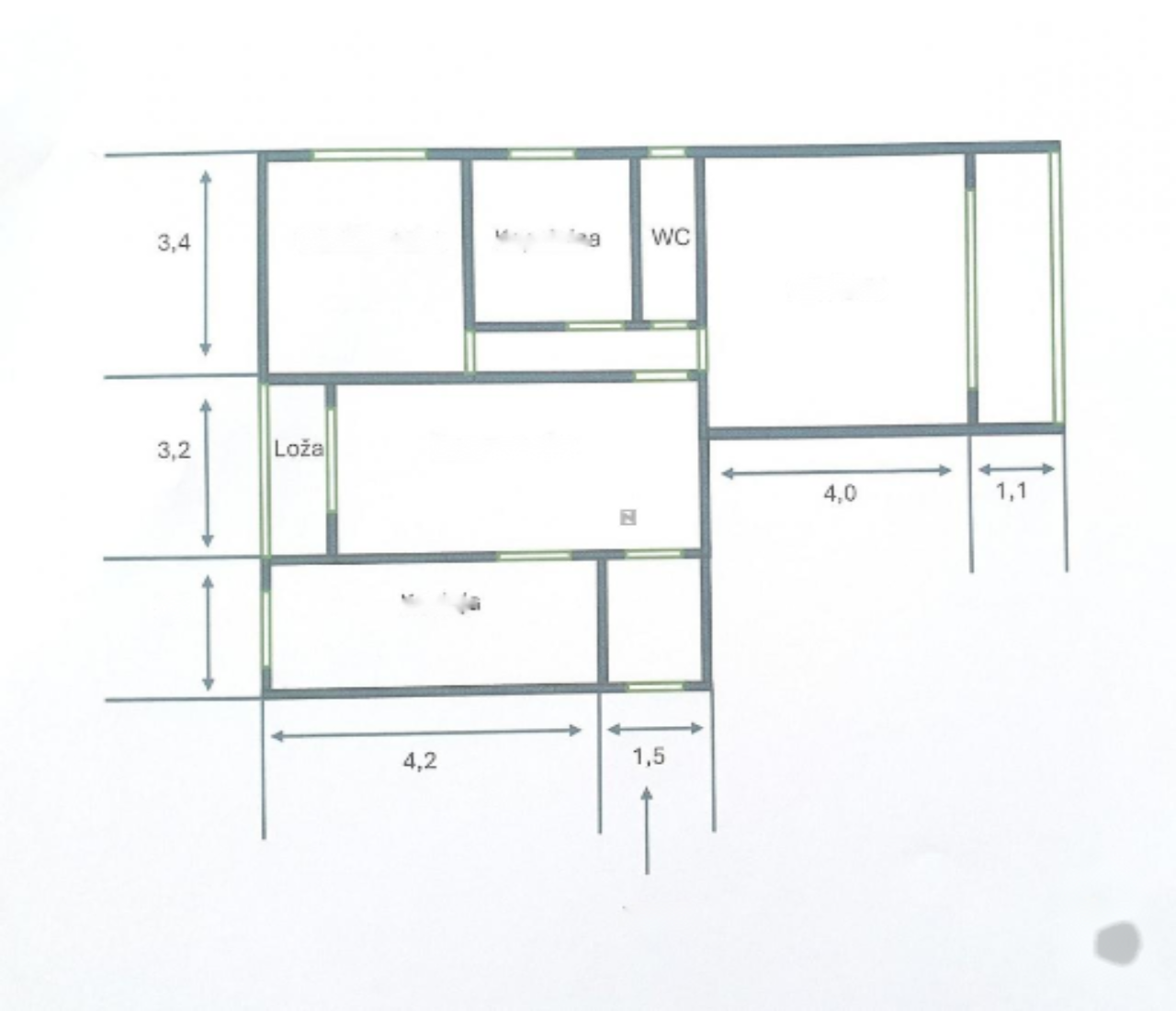 Квартира в Любляне, Словения, 95 м² - фото 1