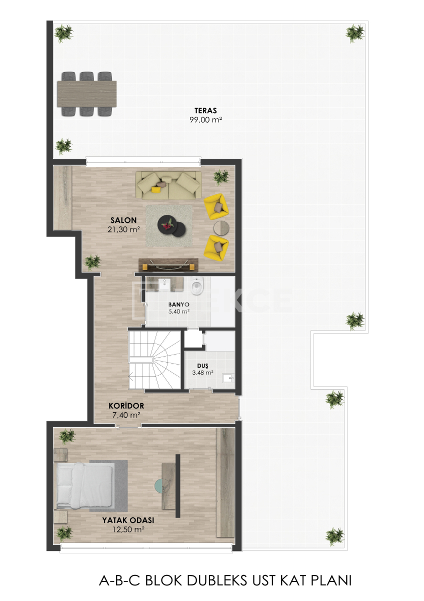 Апартаменты Муданья, Турция, 330 м² - фото 11