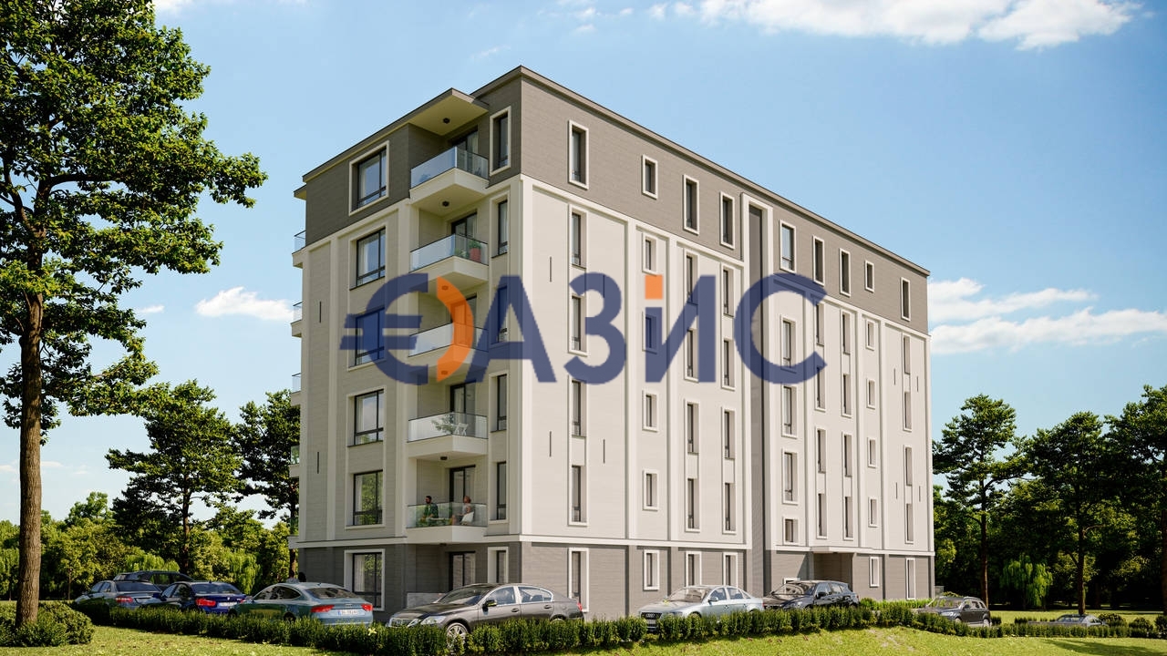 Апартаменты на Солнечном берегу, Болгария, 36.4 м² - фото 1