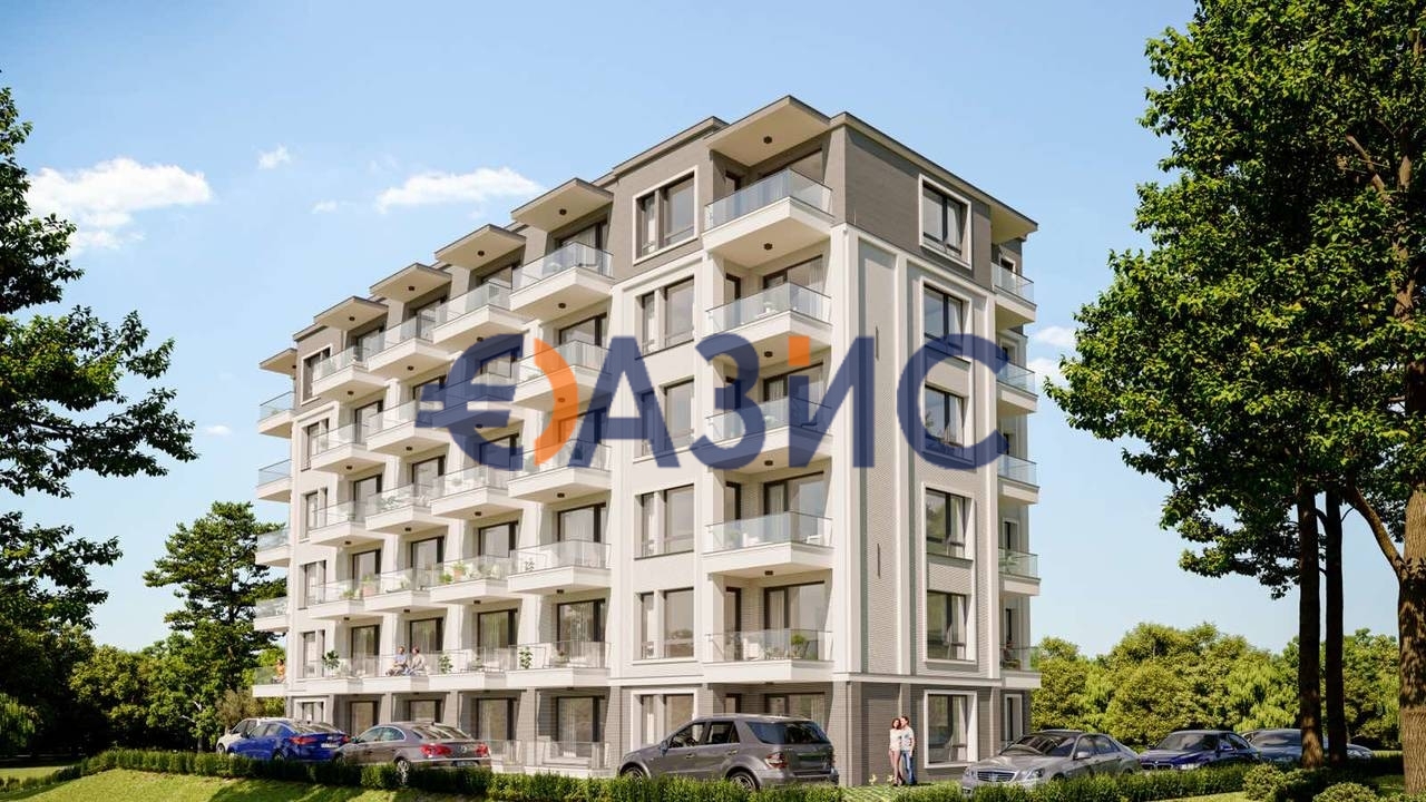Апартаменты на Солнечном берегу, Болгария, 42.2 м² - фото 1