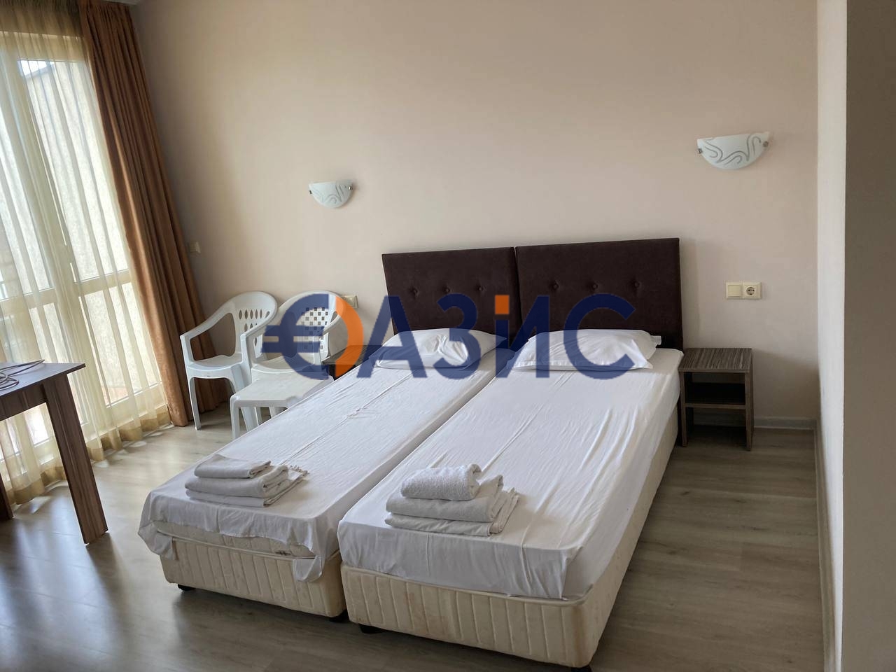 Апартаменты на Солнечном берегу, Болгария, 42.4 м² - фото 2