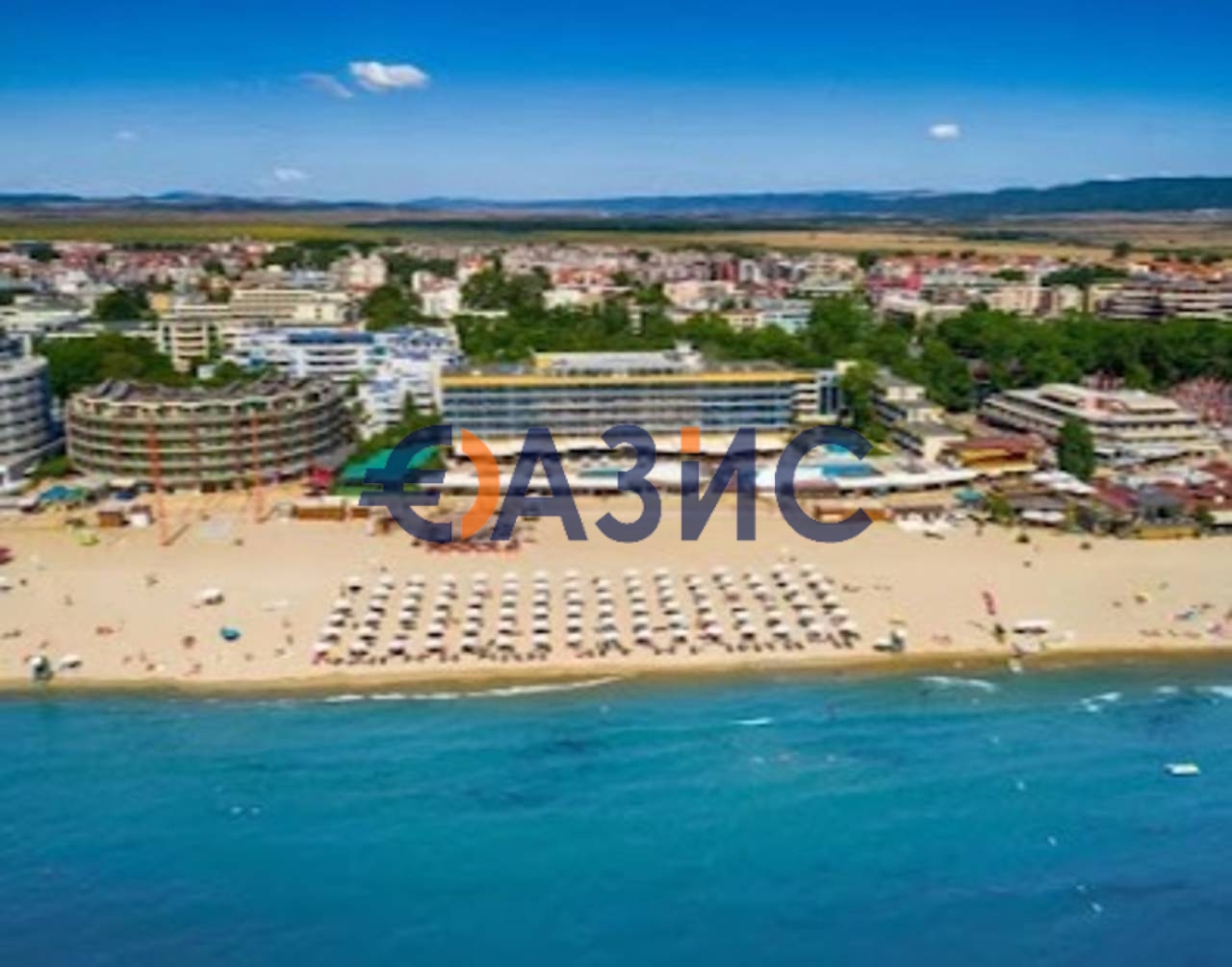 Апартаменты на Солнечном берегу, Болгария, 42.2 м² - фото 8