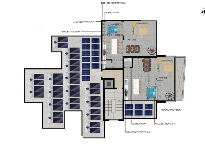 Апартаменты в Лимасоле, Кипр, 63 м² - фото 13
