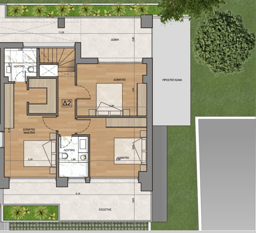 Квартира в Афинах, Греция, 165 м² - фото 14