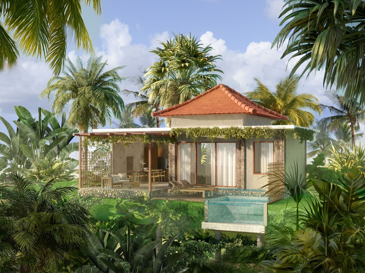 Вилла в Убуде, Индонезия, 80 м² - фото 2