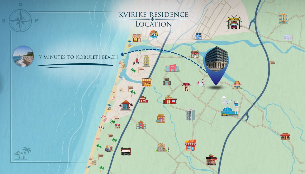 Квартира в Кобулети, Грузия, 31.7 м² - фото 4