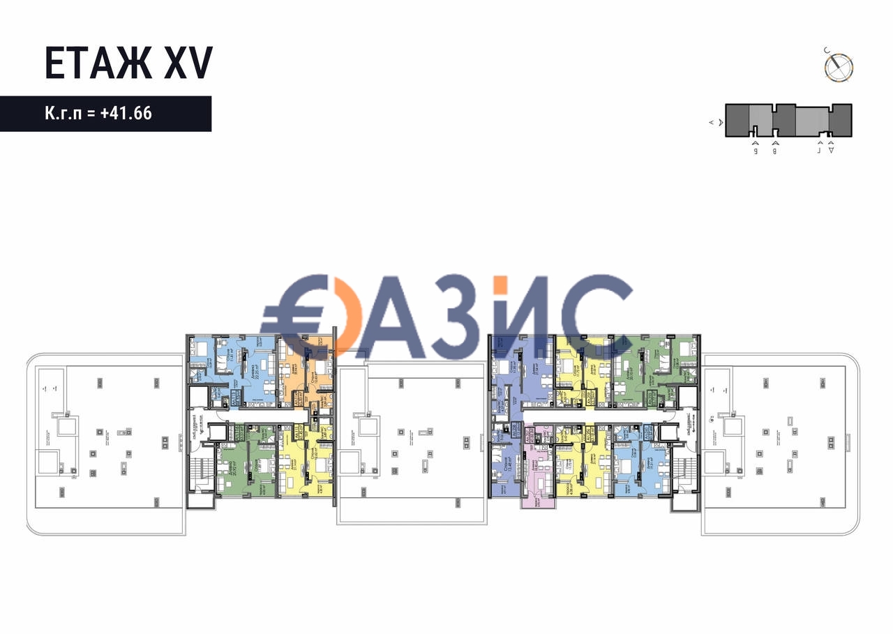 Апартаменты в Бургасе, Болгария, 86.3 м² - фото 16