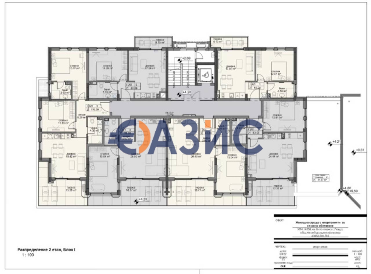 Апартаменты в Равде, Болгария, 115.4 м² - фото 16