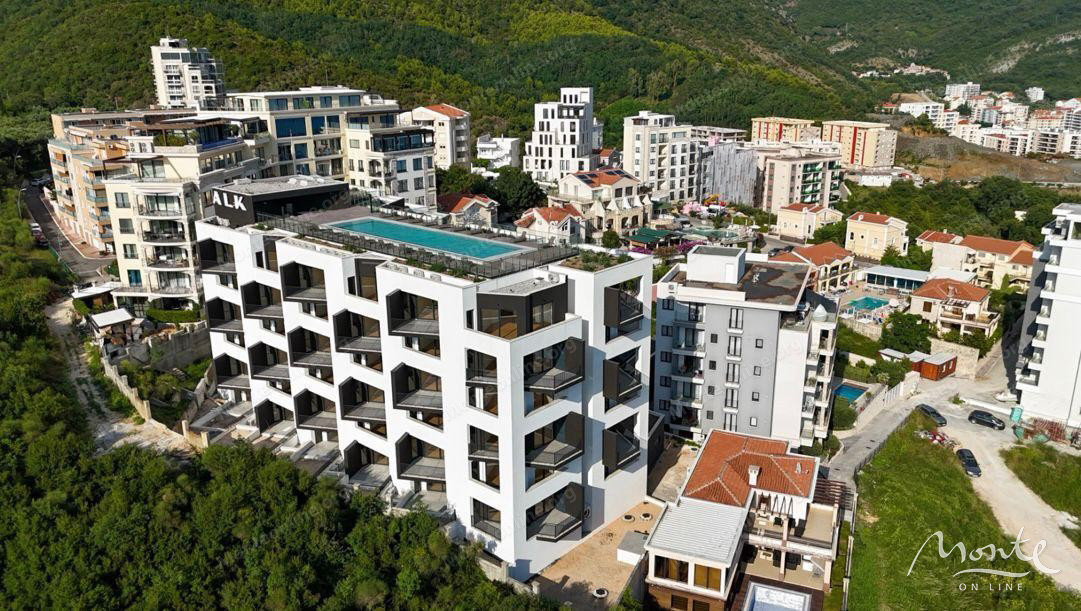 Апартаменты в Бечичи, Черногория, 69 м² - фото 1