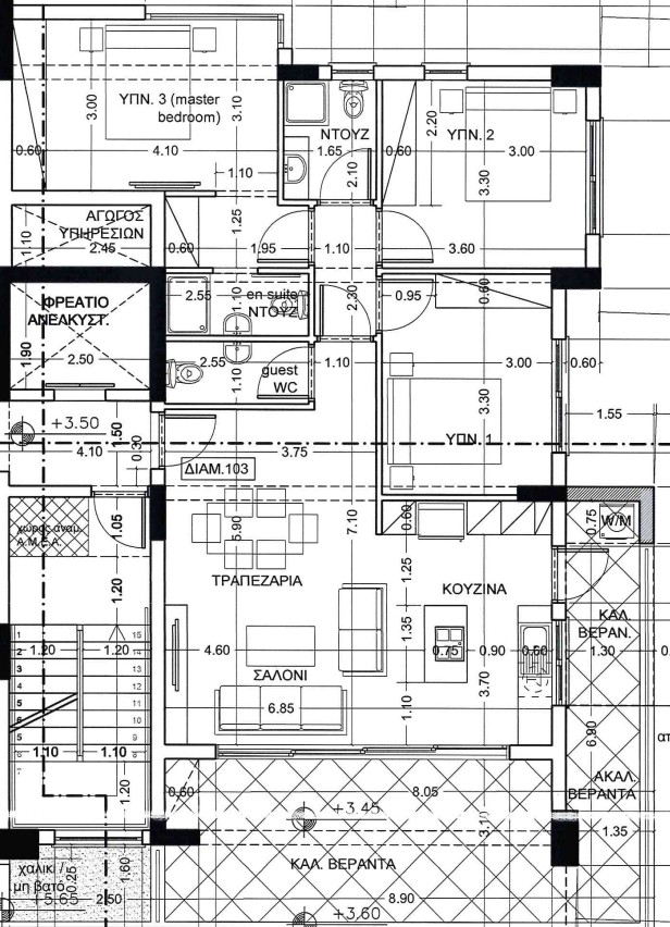 Апартаменты в Лимасоле, Кипр, 132 м² - фото 16