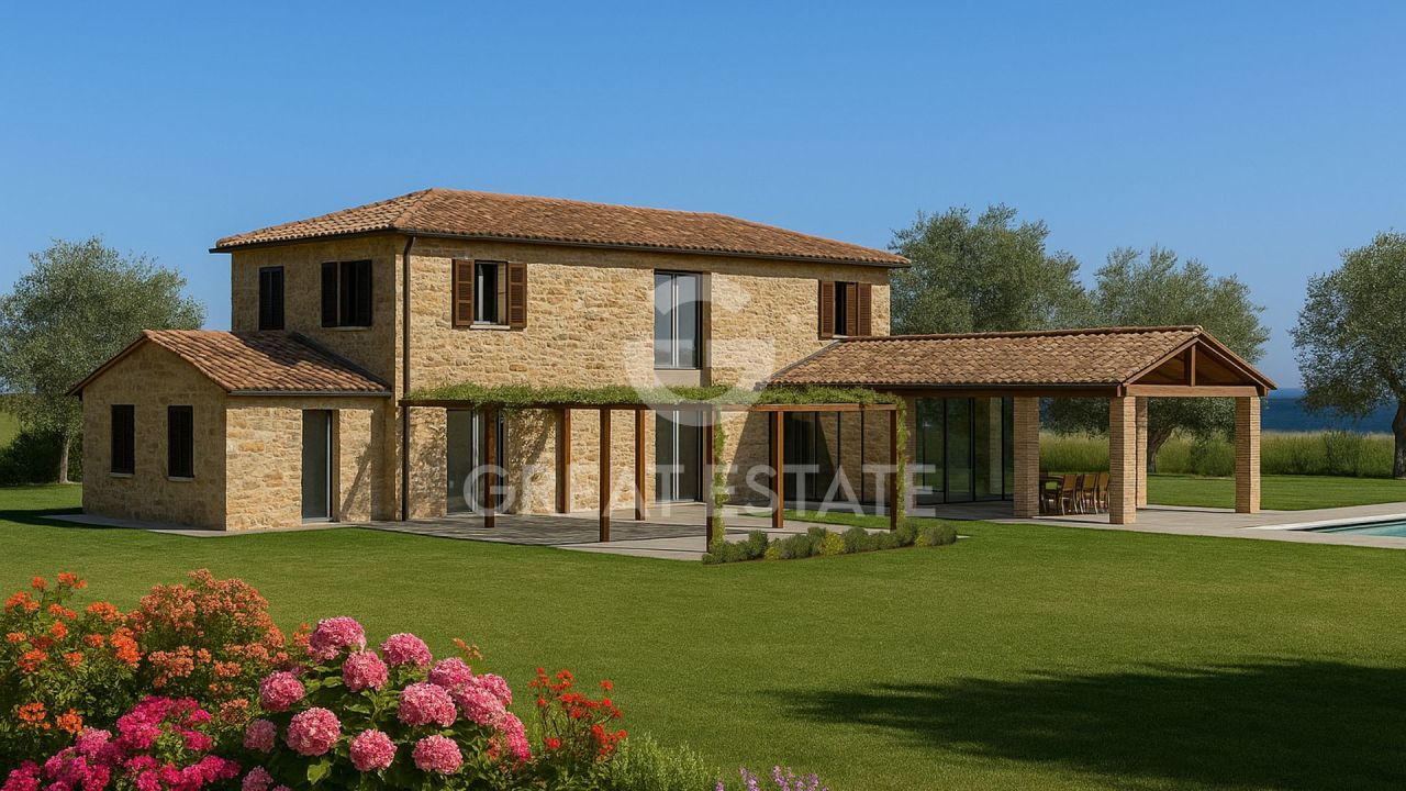 Дом в Кастильоне-дель-Лаго, Италия, 302.25 м² - фото 1