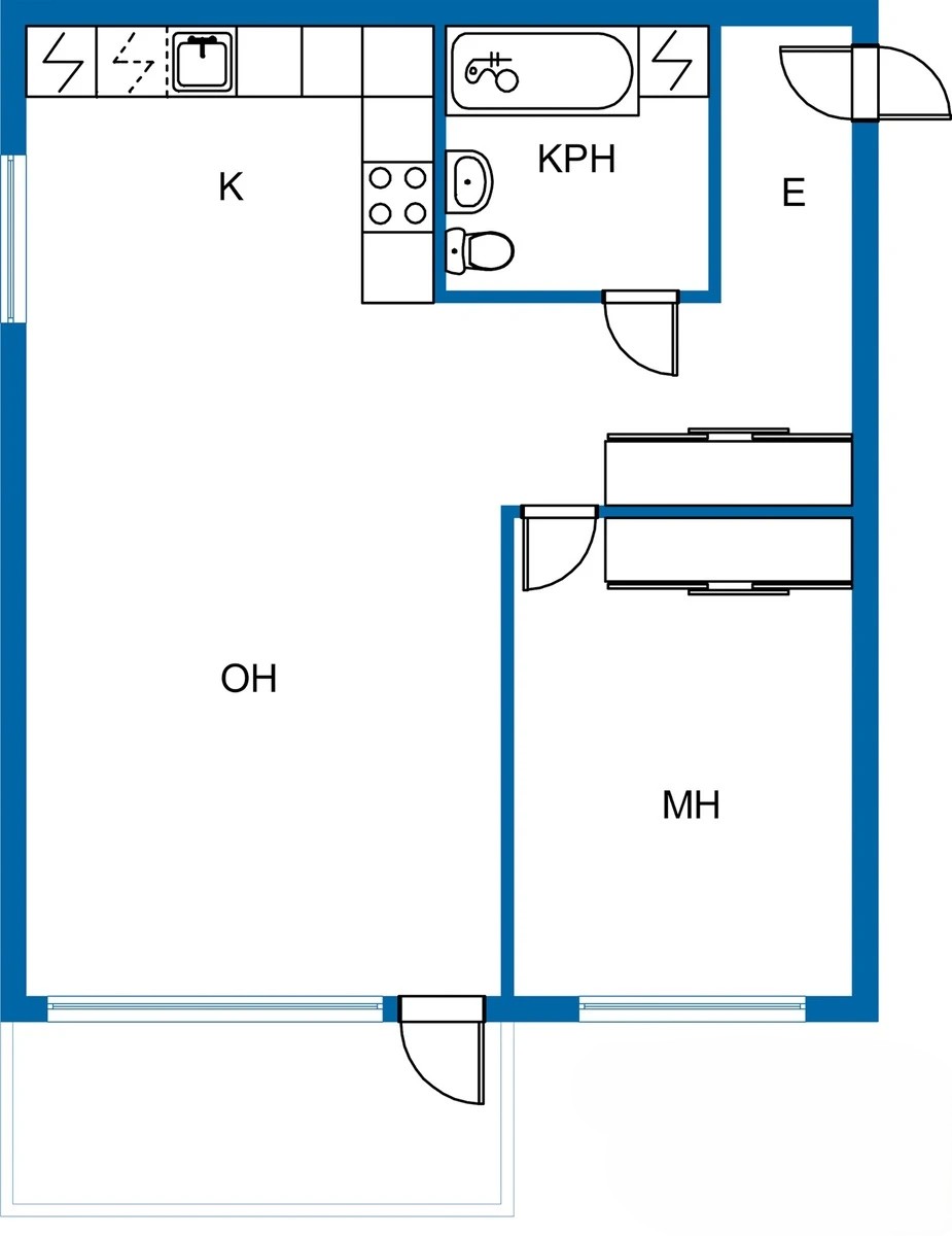 Квартира в Вантаа, Финляндия, 53 м² - фото 2