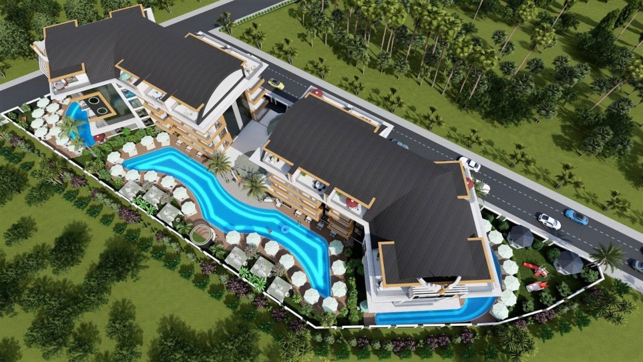 Квартира в Алании, Турция, 46 м² - фото 2