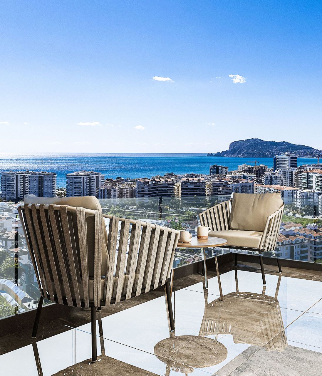 Квартира в Алании, Турция, 70 м² - фото 2