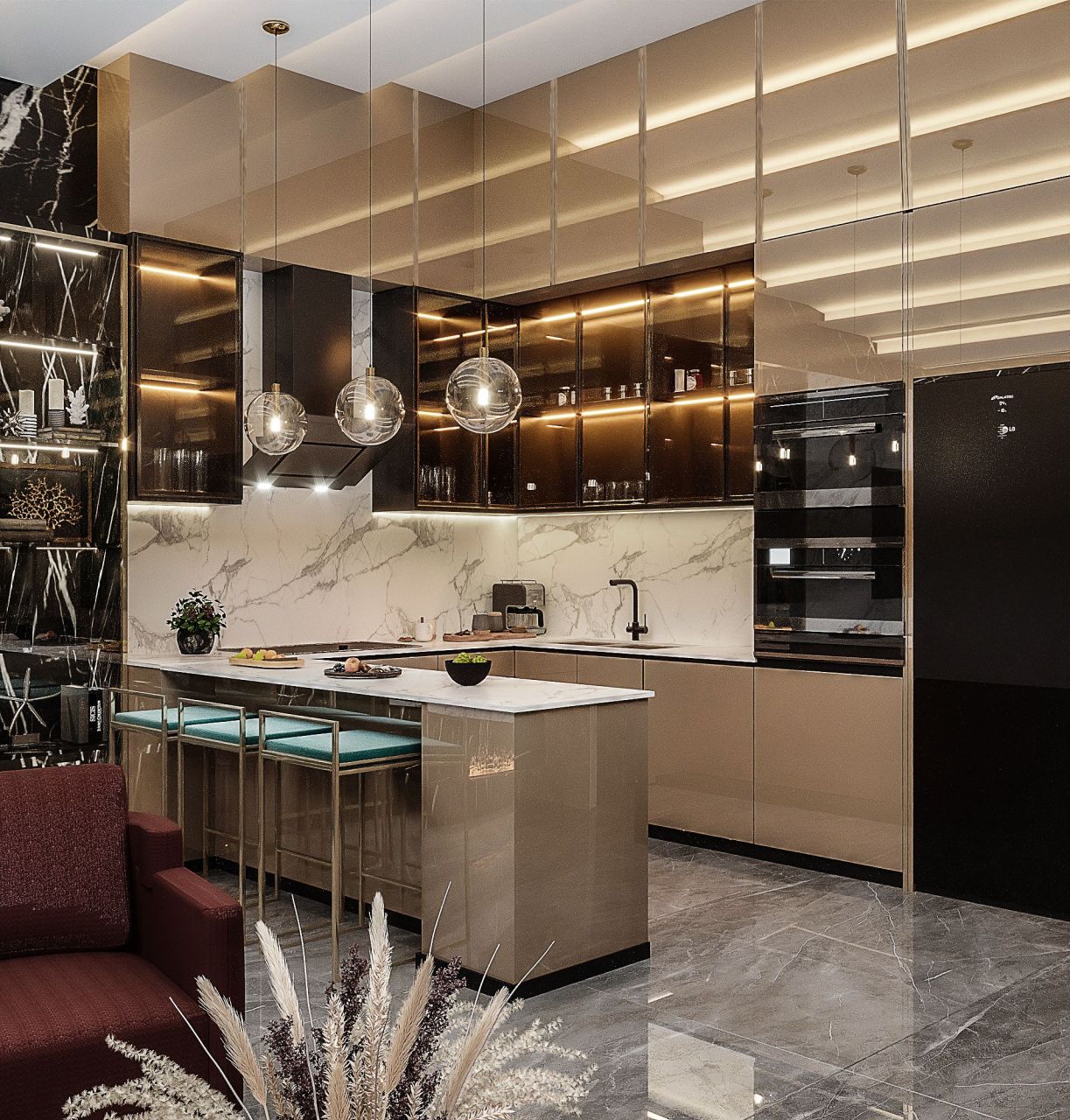 Квартира в Алании, Турция, 70 м² - фото 4