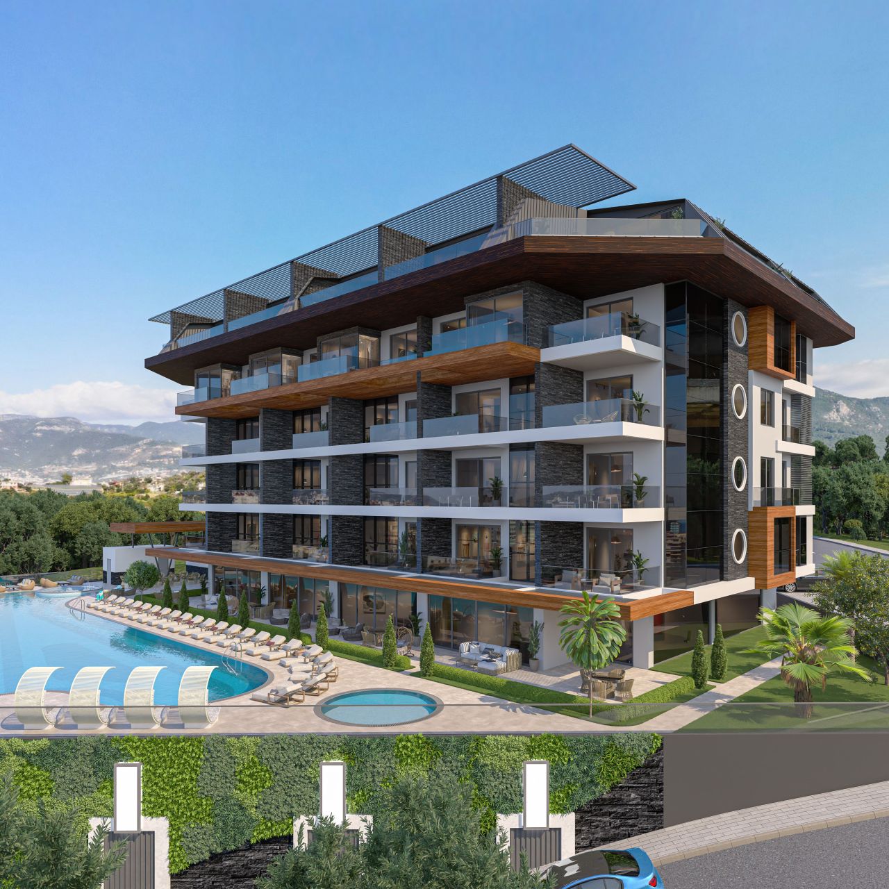 Квартира в Алании, Турция, 70 м² - фото 1