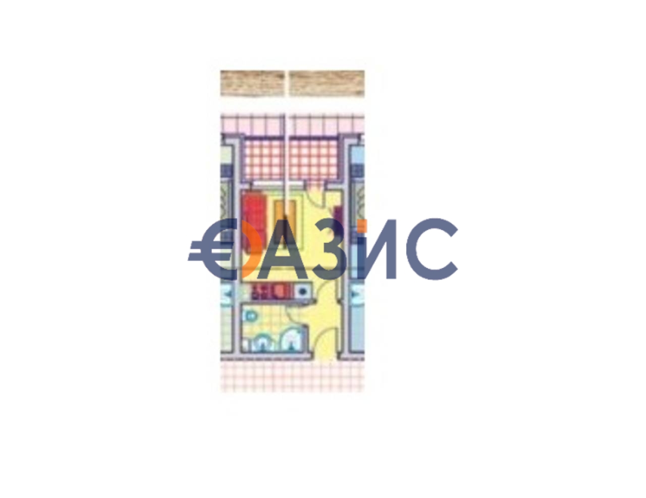 Апартаменты в Приморско, Болгария, 29.9 м² - фото 7