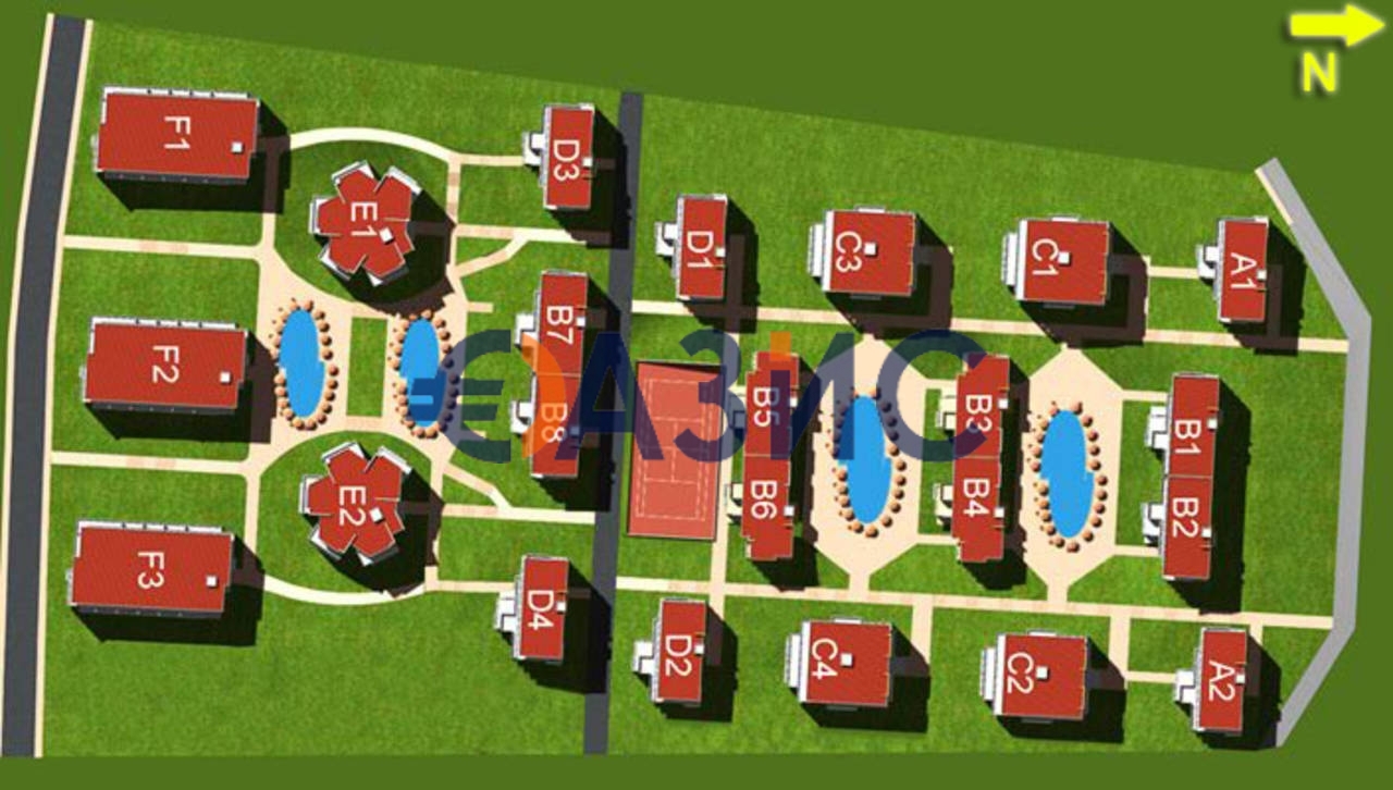 Апартаменты в Святом Власе, Болгария, 42 м² - фото 14