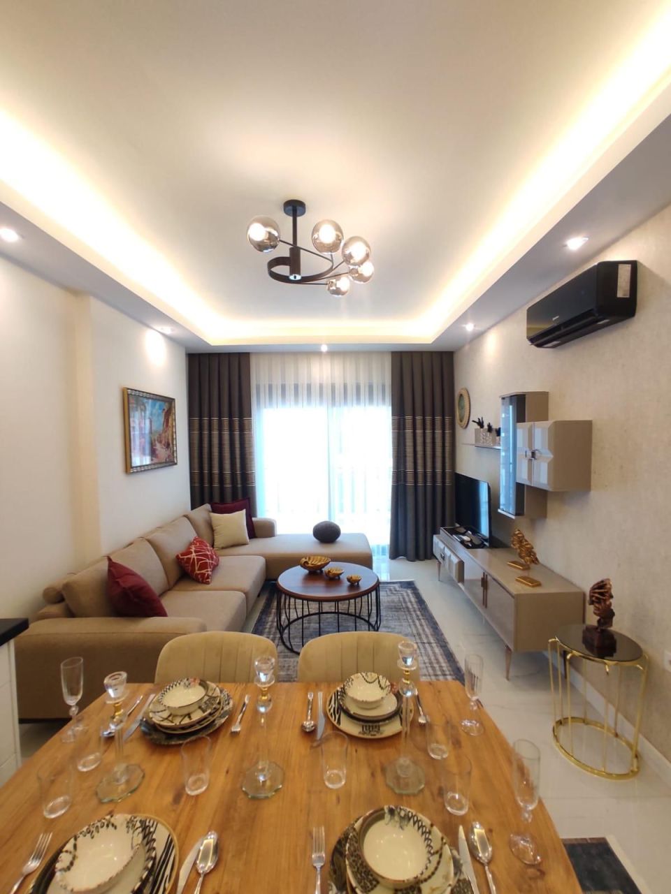 Апартаменты в Алании, Турция, 55 м² - фото 14