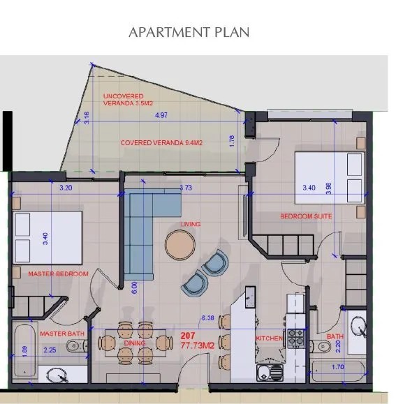 Апартаменты в Пафосе, Кипр - фото 14