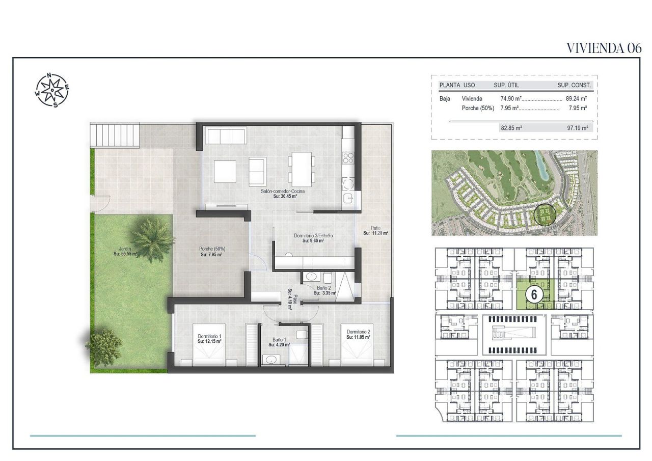 Апартаменты в Фуэнте-Аламо, Испания, 96 м² - фото 10