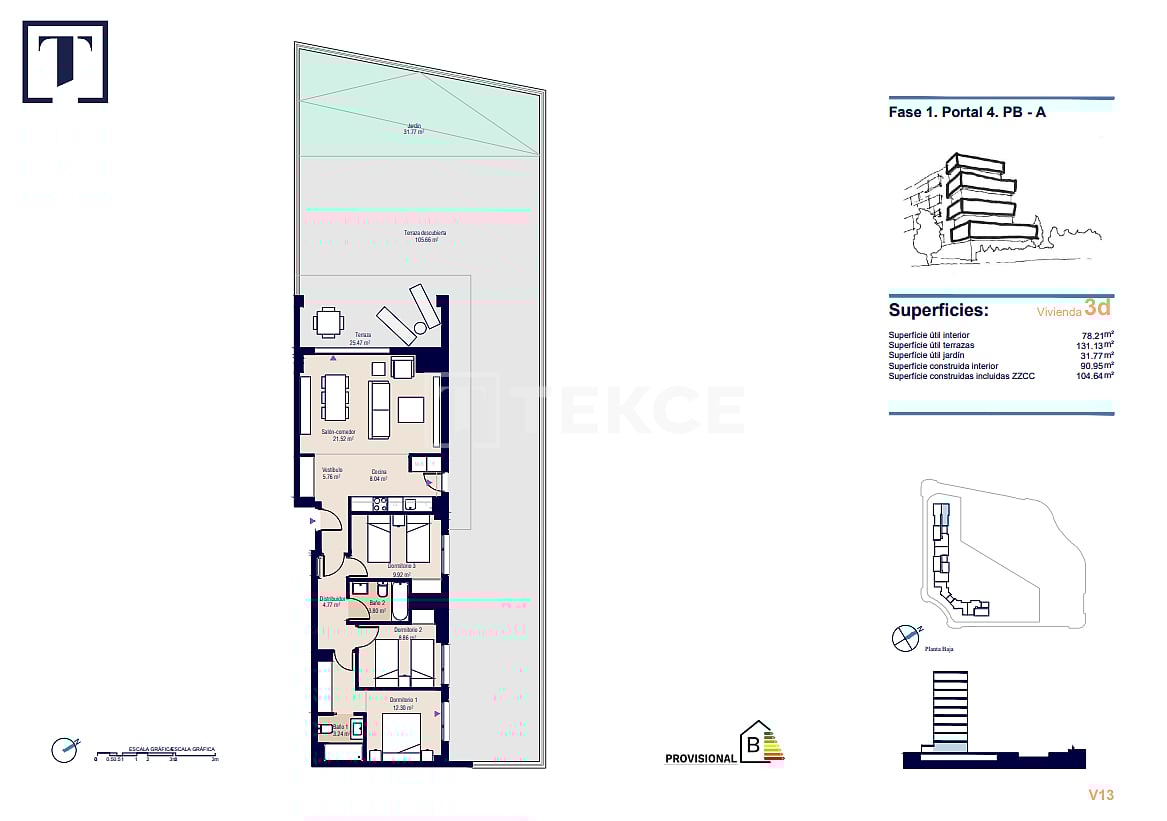 Апартаменты в Аликанте, Испания, 104 м² - фото 12