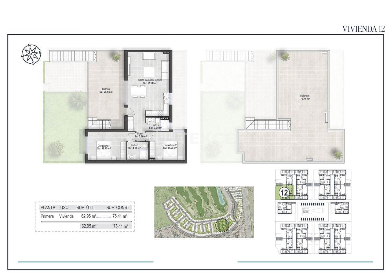 Апартаменты в Фуэнте-Аламо, Испания, 96 м² - фото 16