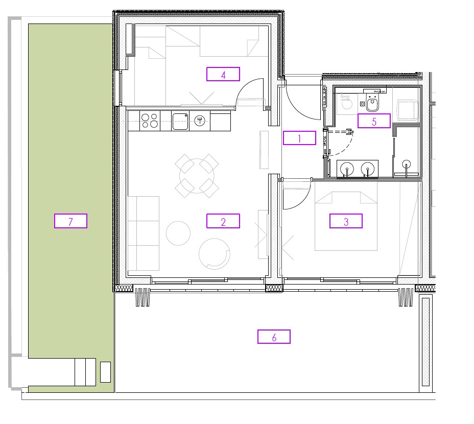 Вилла Sv. Filip i Jakov, Хорватия, 341 м² - фото 11