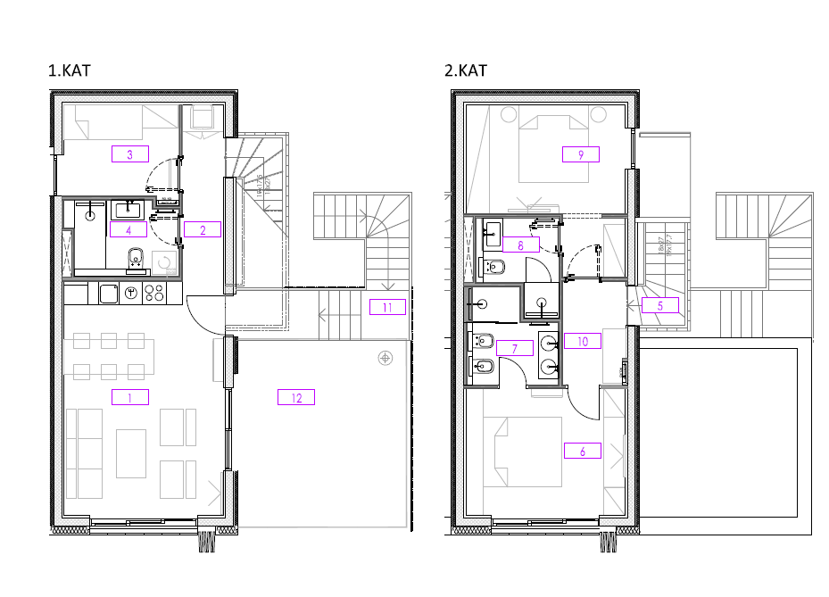 Вилла Sv. Filip i Jakov, Хорватия, 341 м² - фото 12