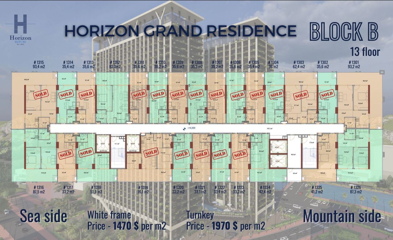 Апартаменты в Батуми, Грузия, 85.3 м² - фото 2