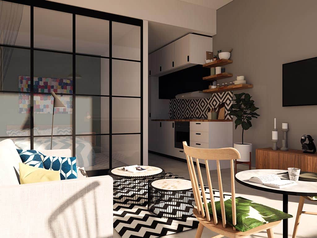 Студия в Дубае, ОАЭ, 44.24 м² - фото 4