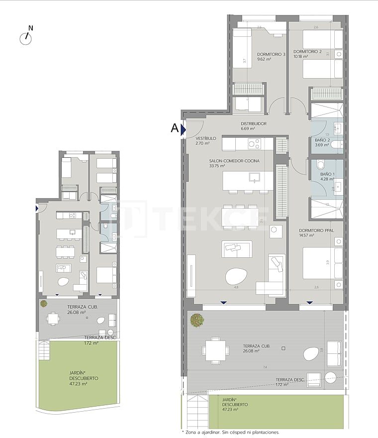 Пентхаус в Бенальмадене, Испания, 112 м² - фото 11