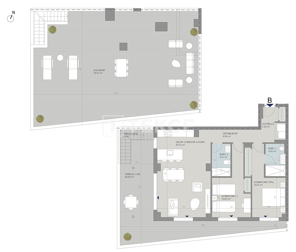 Апартаменты в Бенальмадене, Испания, 113 м² - фото 12