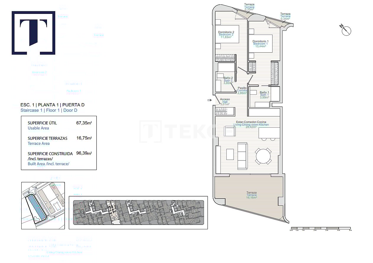 Пентхаус в Вильяхойосе, Испания, 94 м² - фото 17