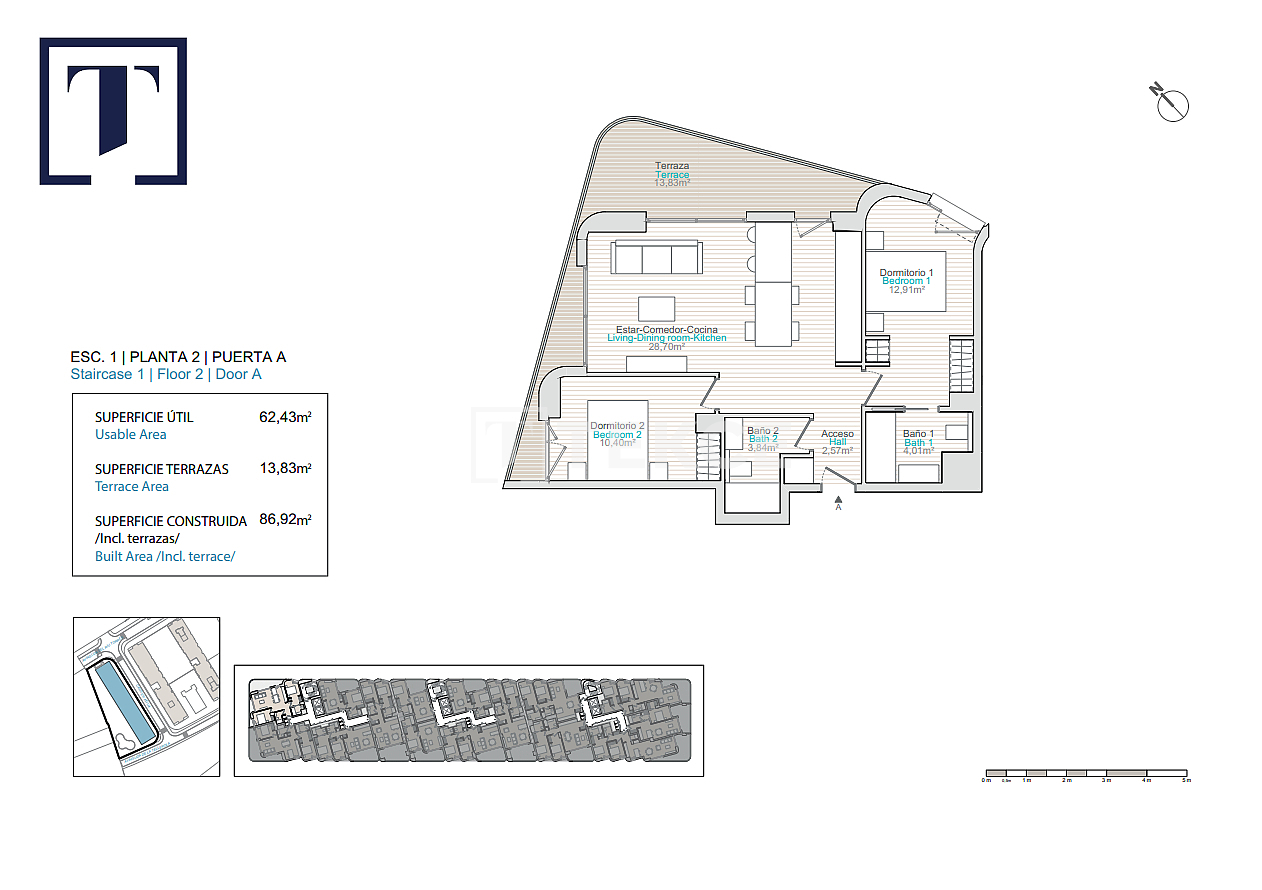 Апартаменты в Вильяхойосе, Испания, 66 м² - фото 19