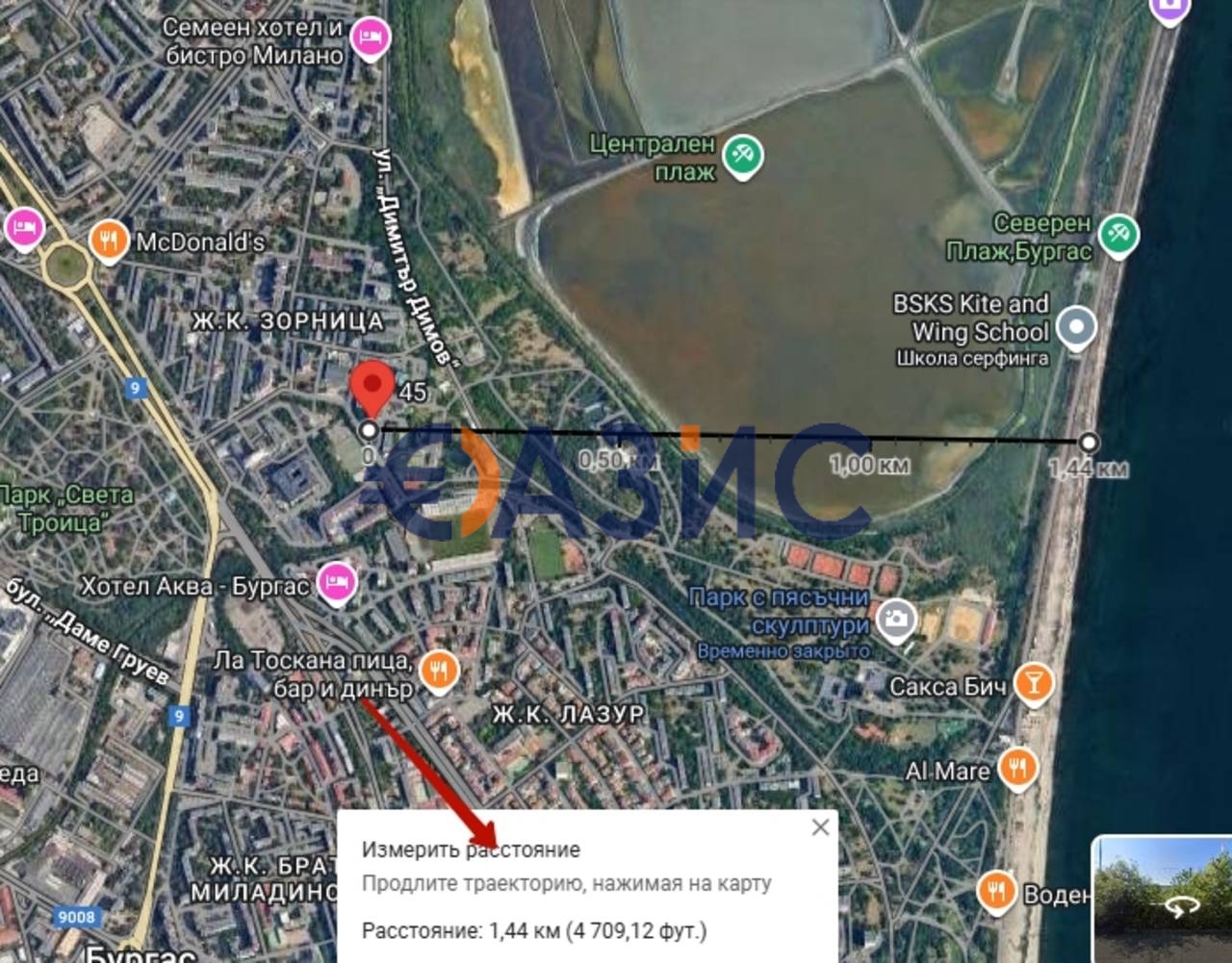 Апартаменты в Бургасе, Болгария, 67 м² - фото 12