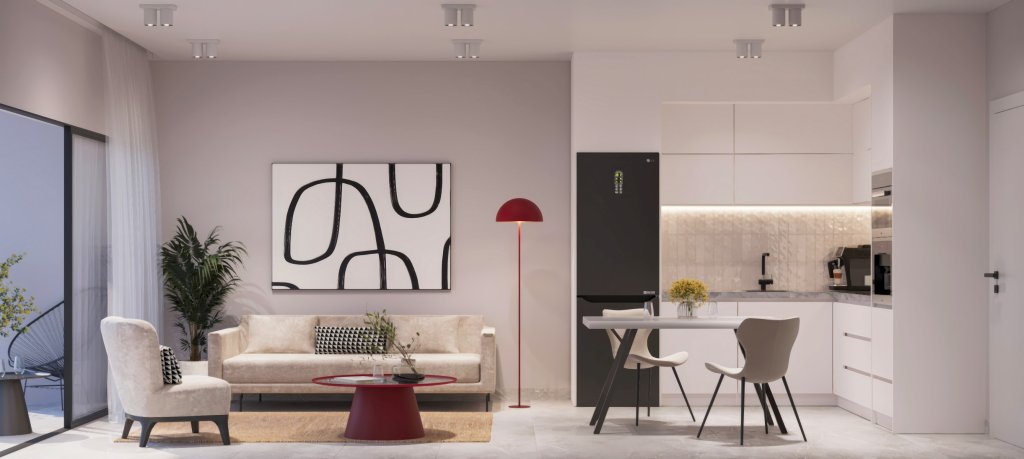 Апартаменты в Пафосе, Кипр, 45.5 м² - фото 2