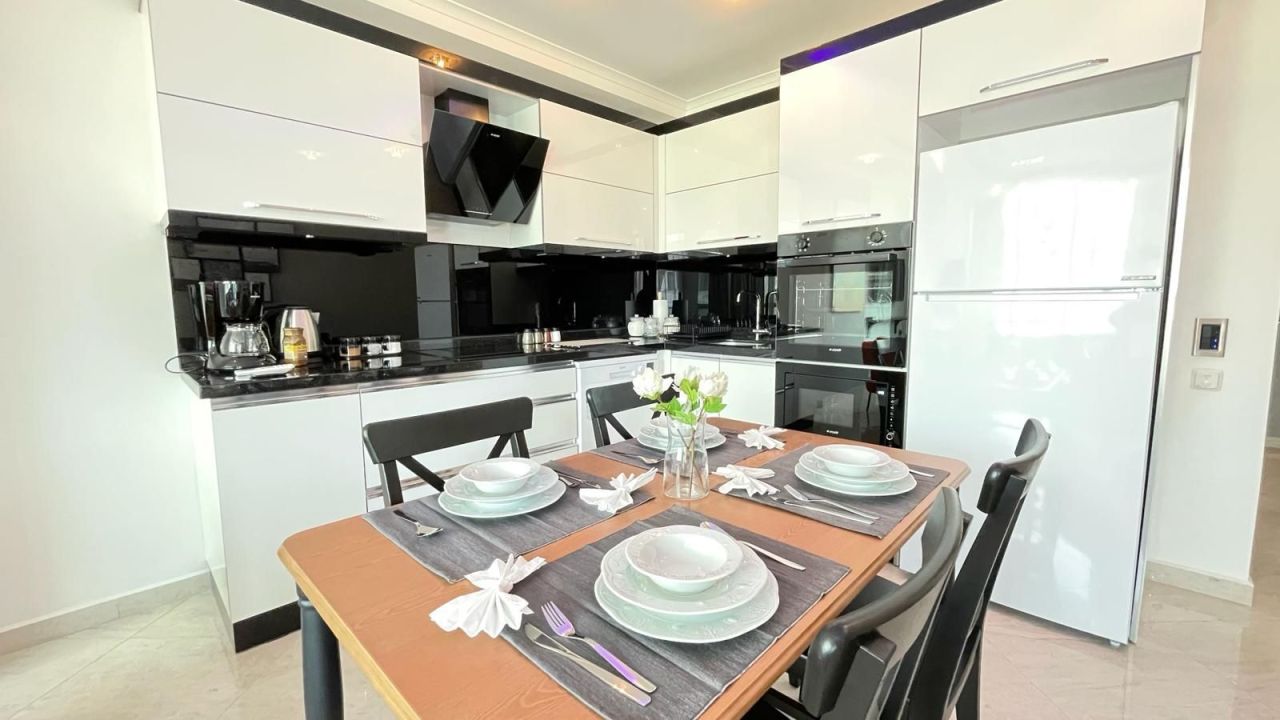 Квартира в Алании, Турция, 100 м² - фото 10