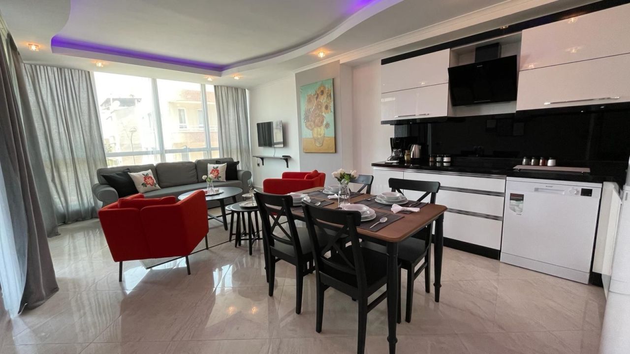 Квартира в Алании, Турция, 100 м² - фото 14