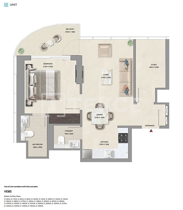 Апартаменты Умм-аль-Кувейн, ОАЭ, 47 м² - фото 17