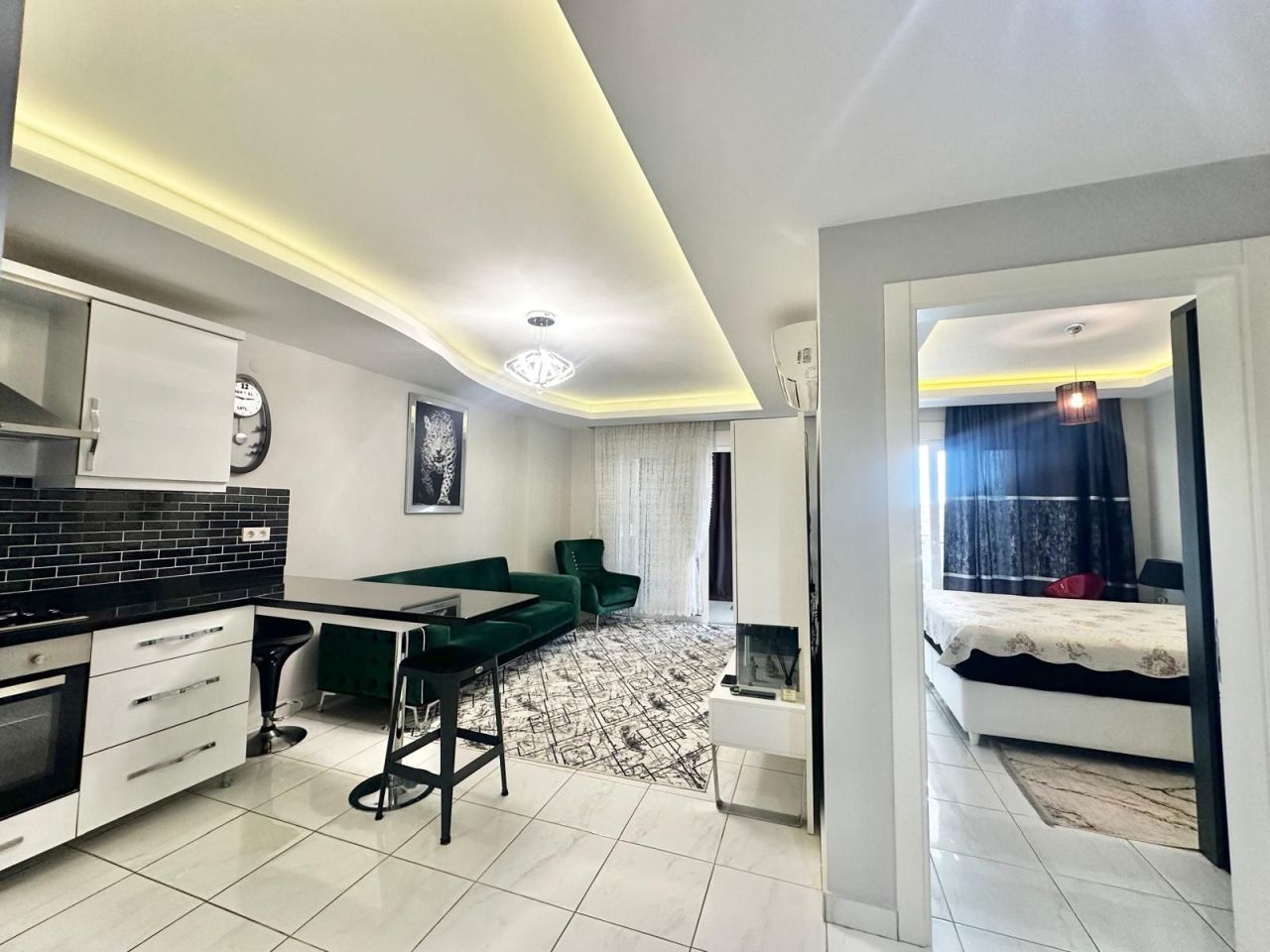 Квартира в Алании, Турция, 55 м² - фото 9