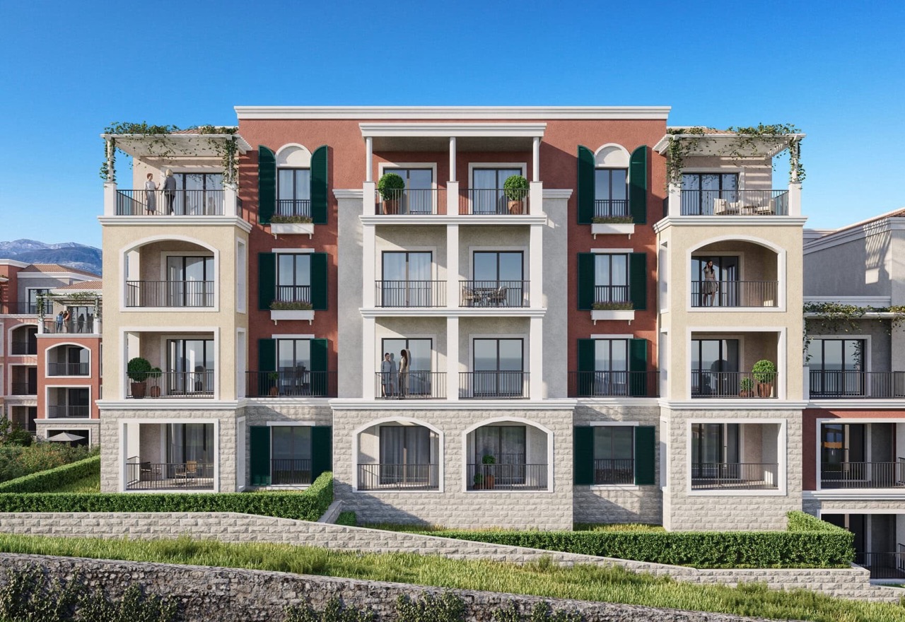 Квартира на полуострове Луштица, Черногория, 71 м² - фото 6