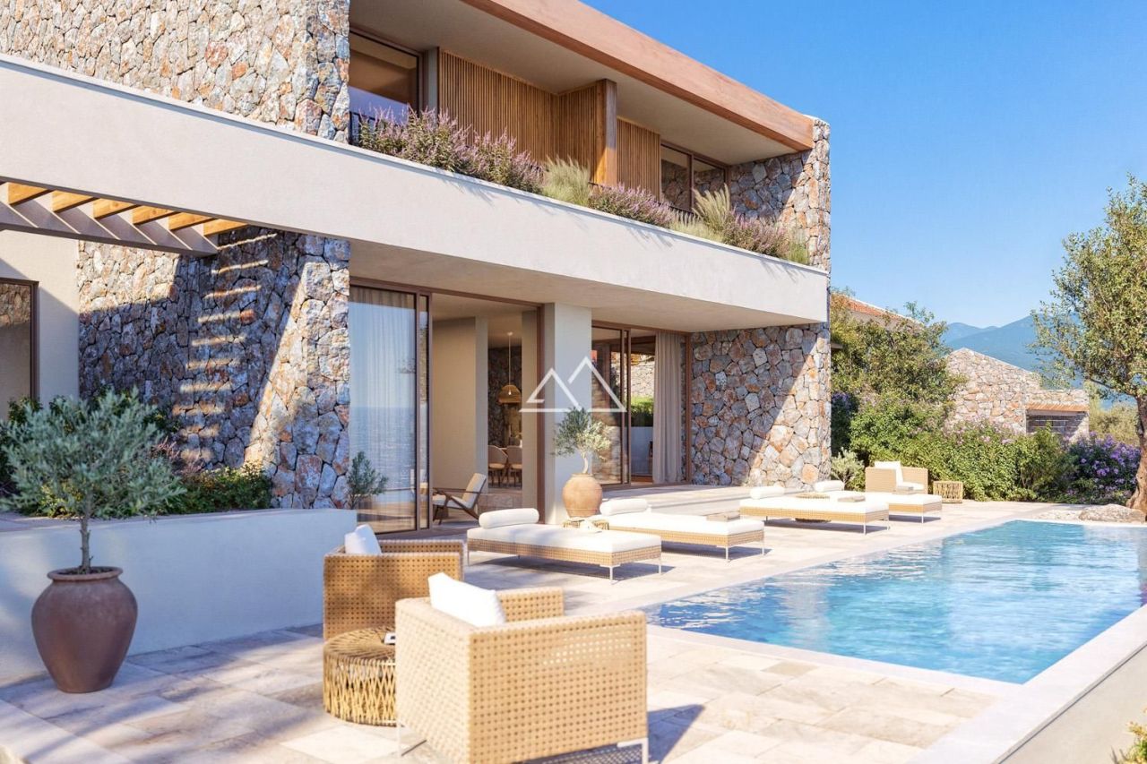 Вилла на полуострове Луштица, Черногория, 338 м² - фото 9