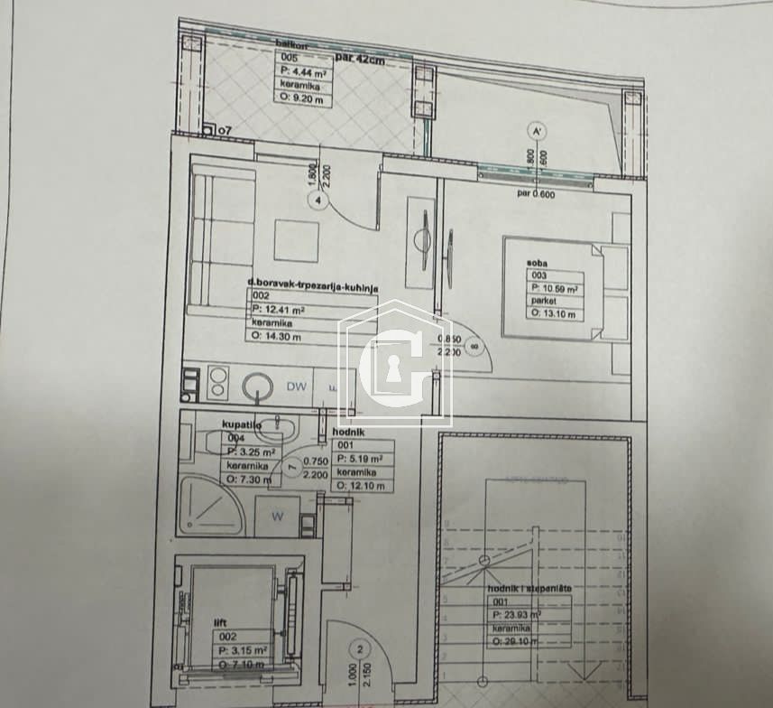 Апартаменты в Будве, Черногория, 36 м² - фото 8