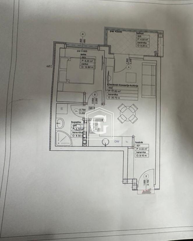 Апартаменты в Будве, Черногория, 38 м² - фото 8