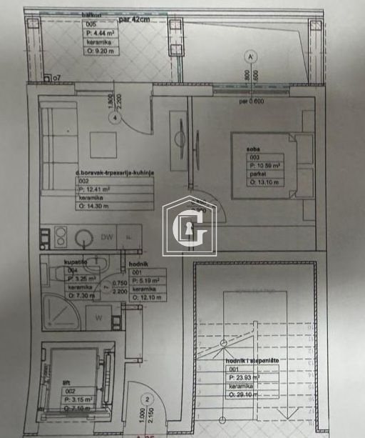 Апартаменты в Будве, Черногория, 36 м² - фото 9