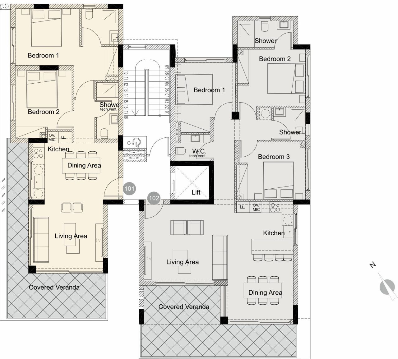 Квартира в Пафосе, Кипр, 131 м² - фото 7
