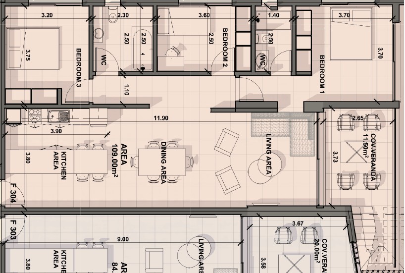 Пентхаус в Пафосе, Кипр, 120 м² - фото 16